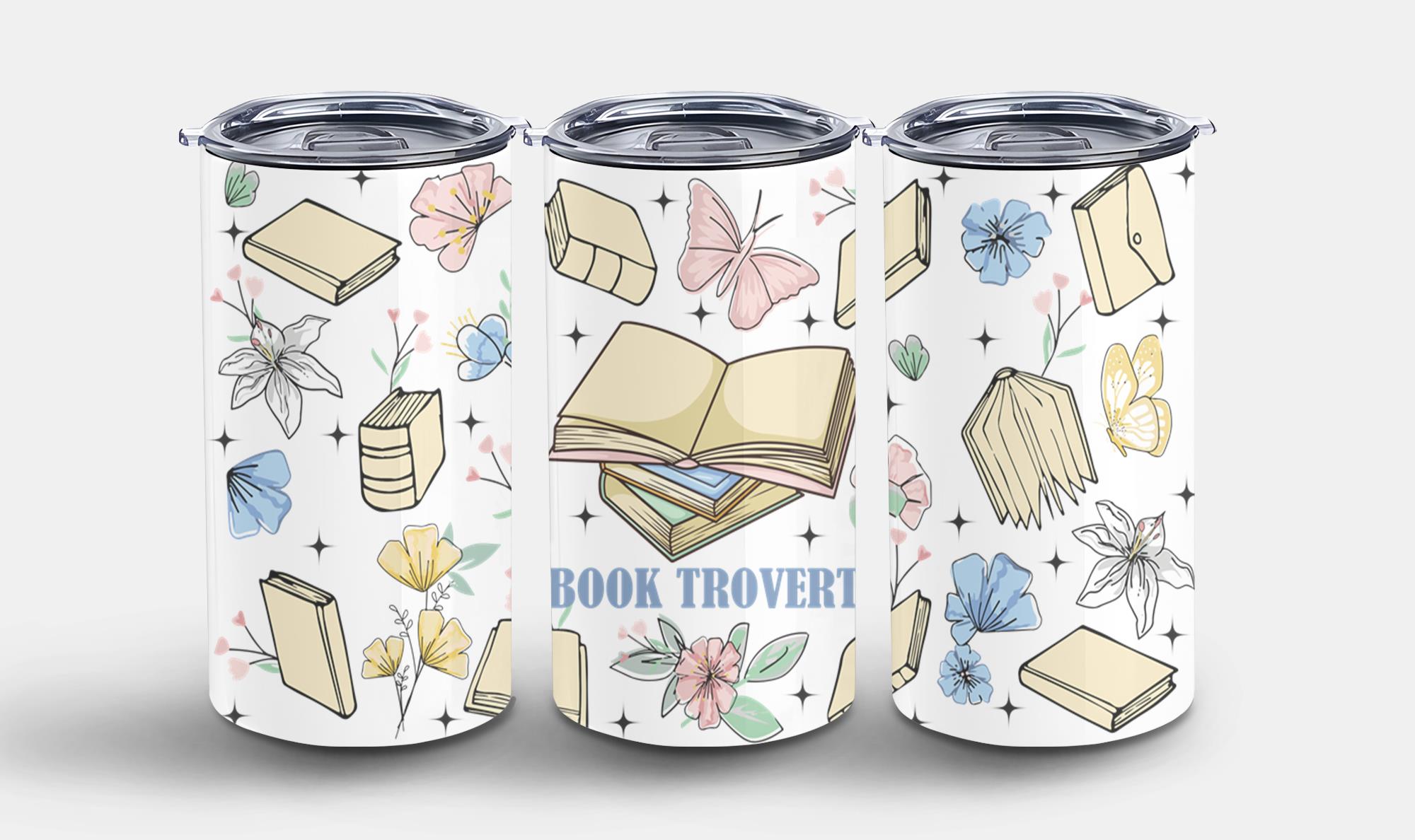 Boho Book Trovert Reading Lover-9967